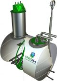 ГРИНЛОС Емкость стальная 10 м3 горизонтальная подземная с подогревом